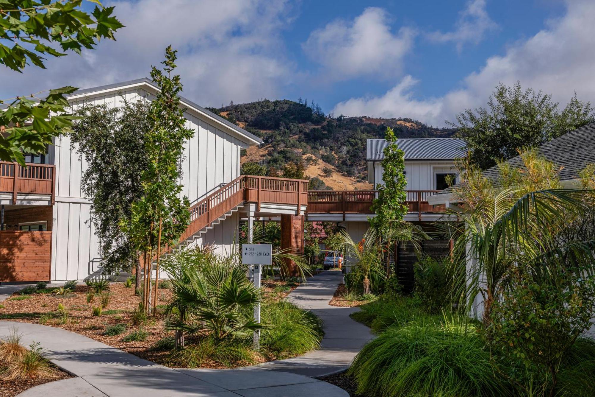 Calistoga Motor Lodge And Spa, A Jdv By Hyatt Hotel Exterior foto