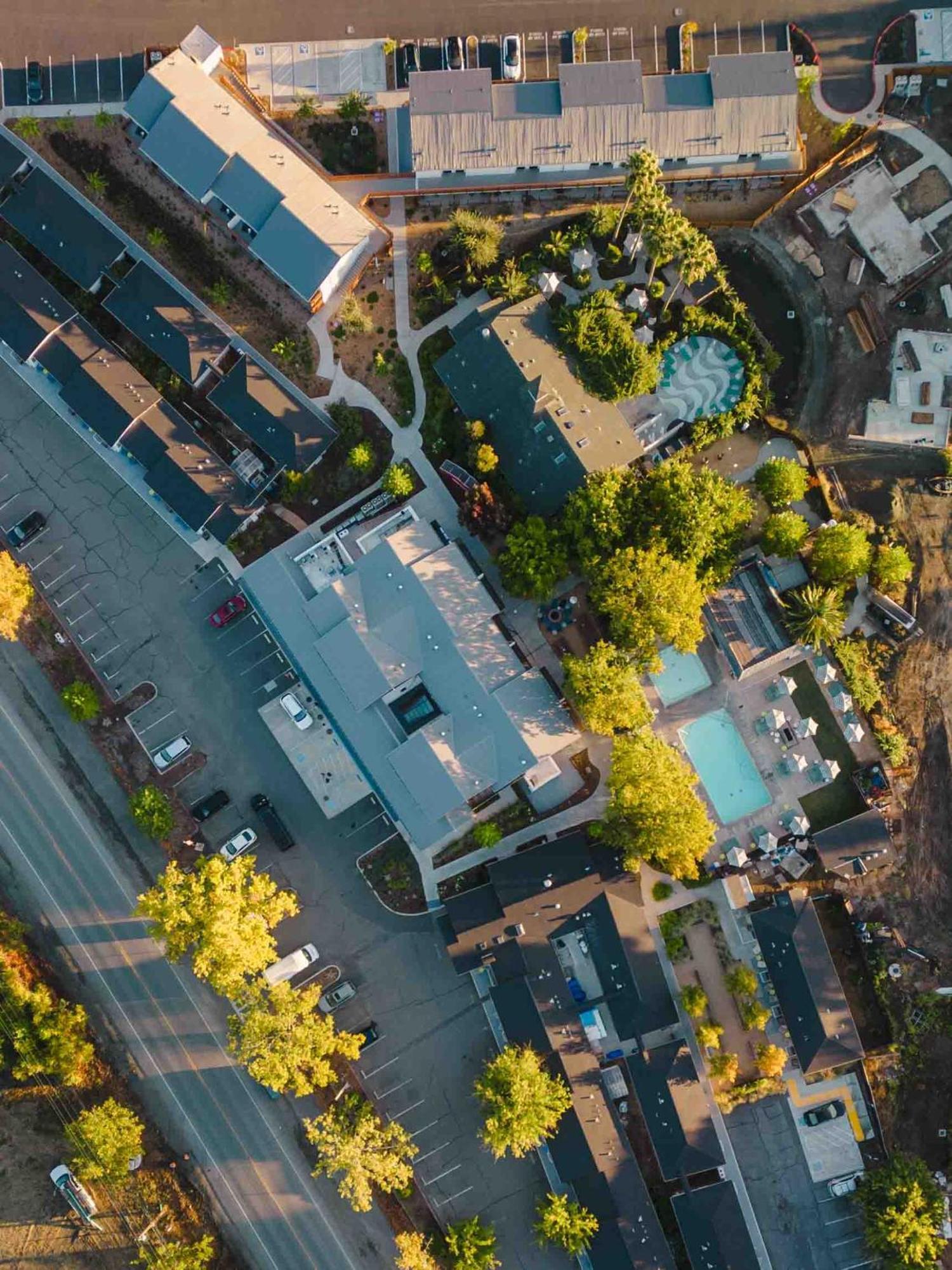 Calistoga Motor Lodge And Spa, A Jdv By Hyatt Hotel Exterior foto