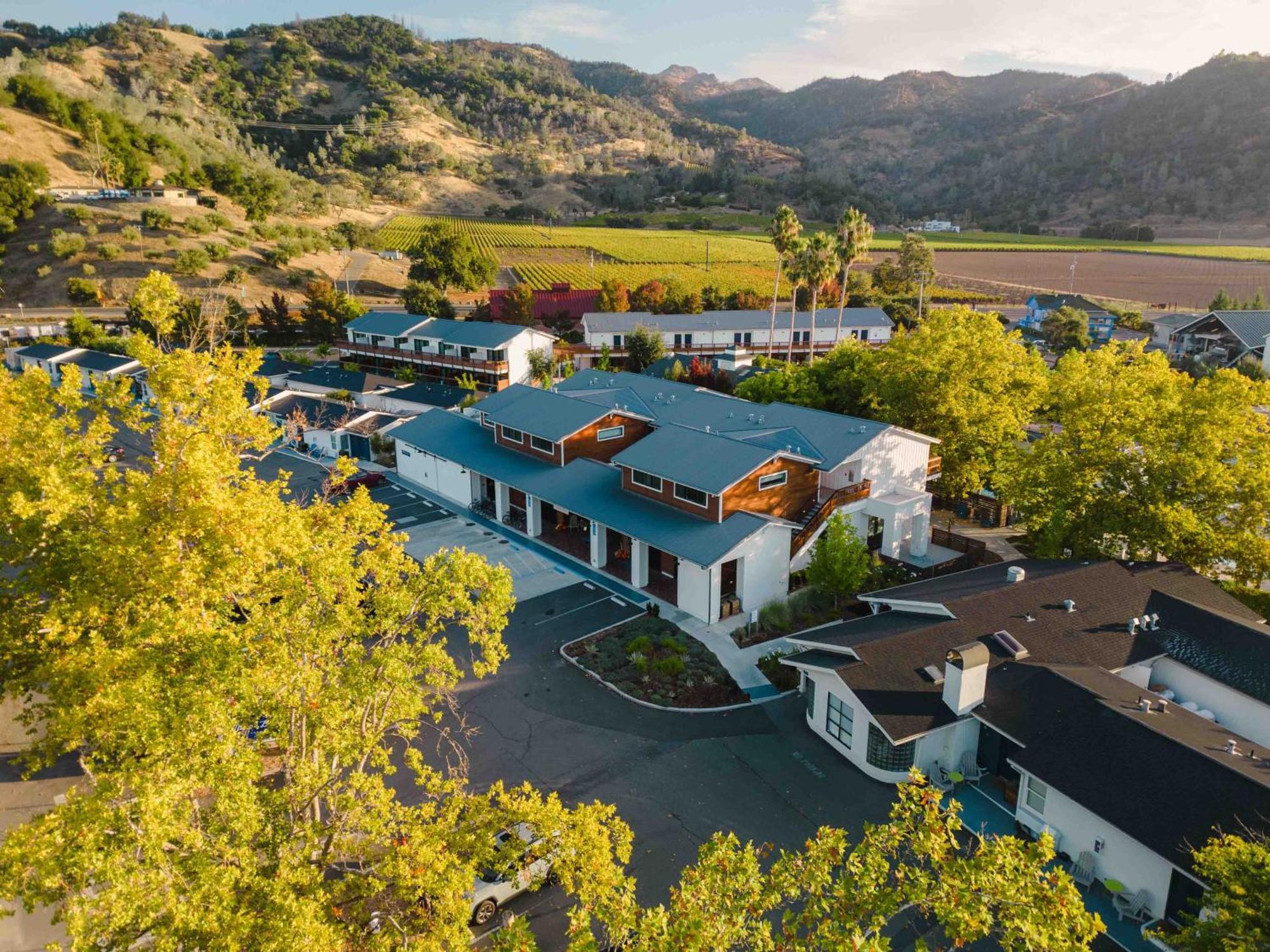 Calistoga Motor Lodge And Spa, A Jdv By Hyatt Hotel Exterior foto