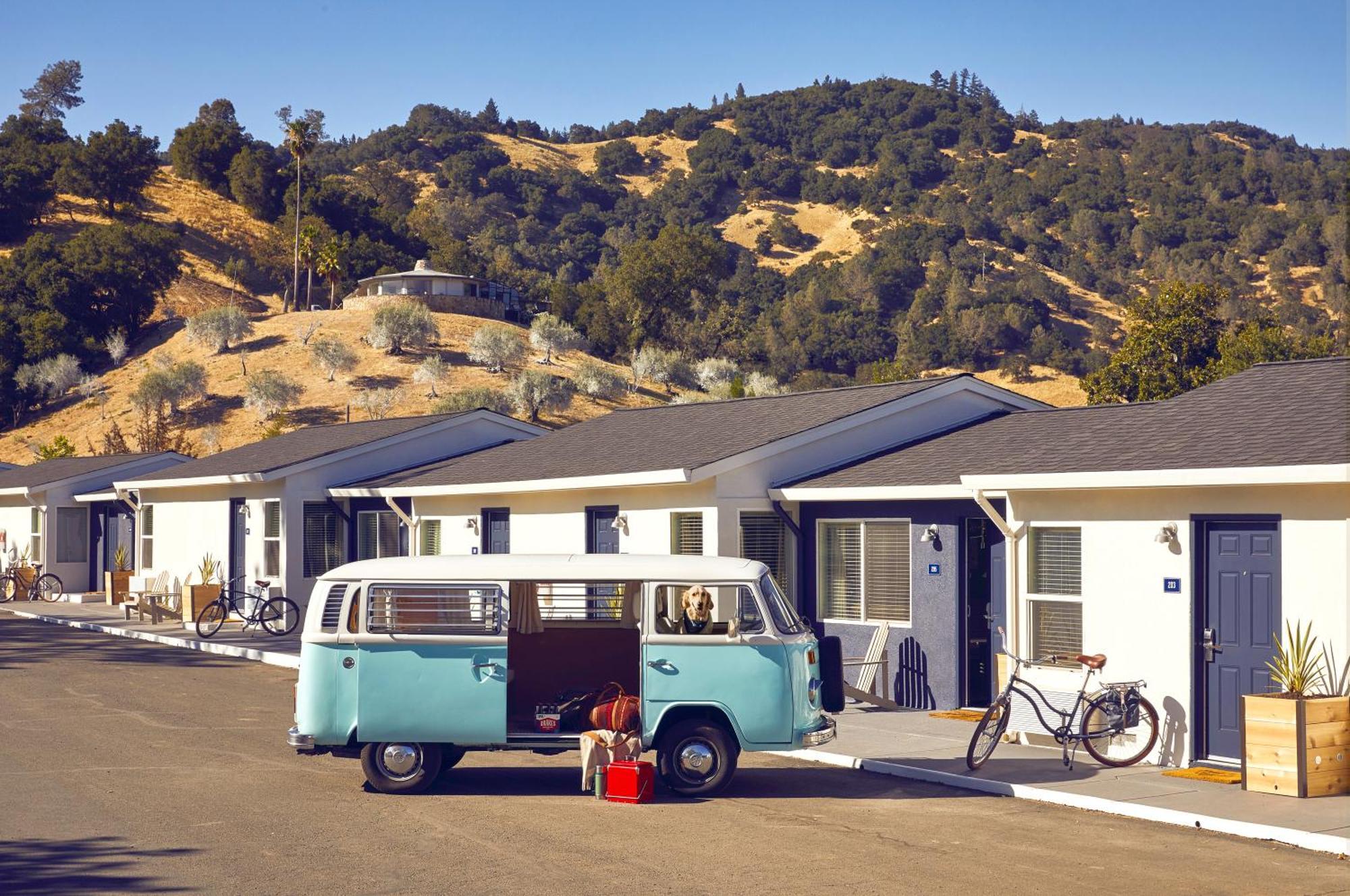 Calistoga Motor Lodge And Spa, A Jdv By Hyatt Hotel Exterior foto